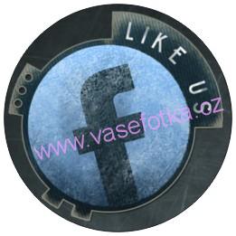Button - placka Facebook