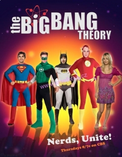 poster č.02073 The Big Bang Theory - Superhrdinové